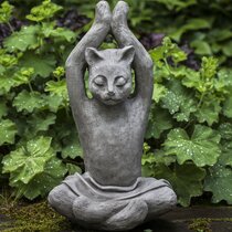 Yoga Cat Statue | Wayfair